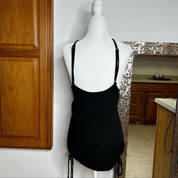 Fashion Nova Smooth Talking Rib Skirtall Dress - Black - Picture 7 of 10